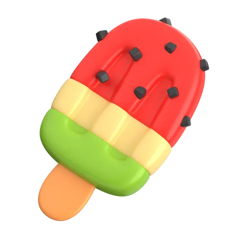 Popsicle  3D Icon