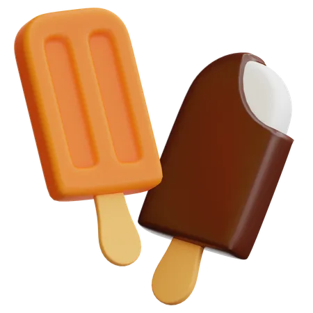 Popsicle  3D Icon