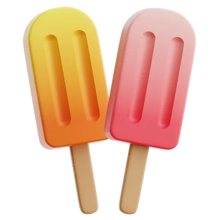 Popsicle  3D Icon