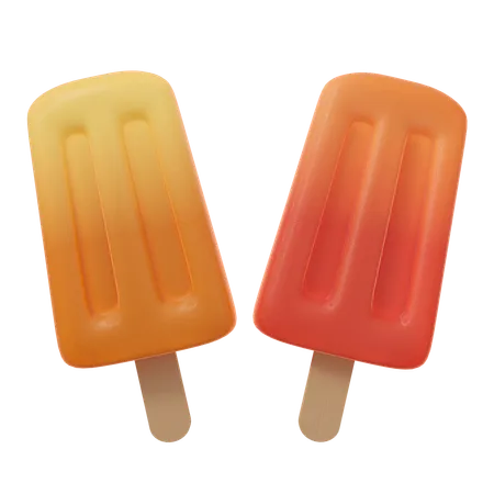 Popsicle  3D Icon