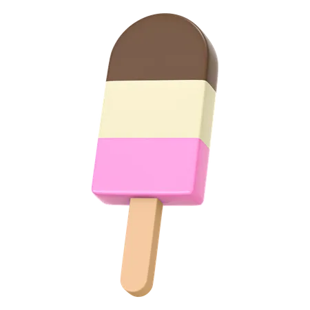 Popsicle  3D Icon