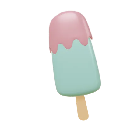 Popsicle  3D Icon