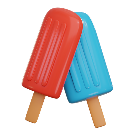 Popsicle  3D Icon