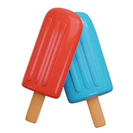 Popsicle  3D Icon