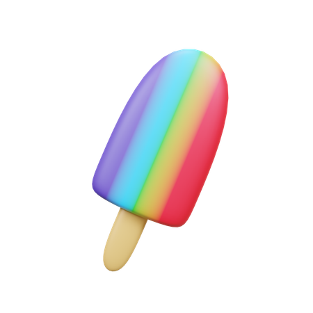 Popsicle  3D Icon