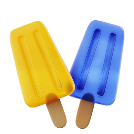Popsicle  3D Icon