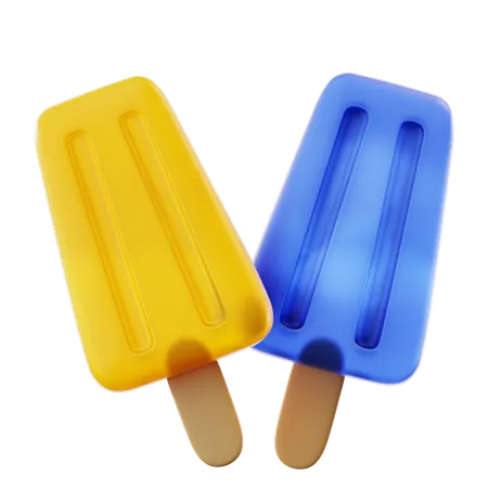 Popsicle  3D Icon