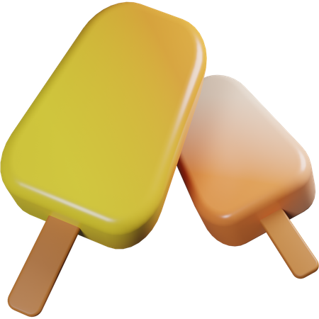 Popsicle  3D Icon