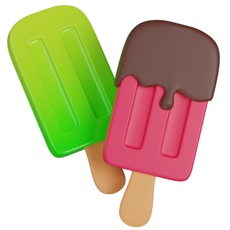 Popsicle  3D Icon