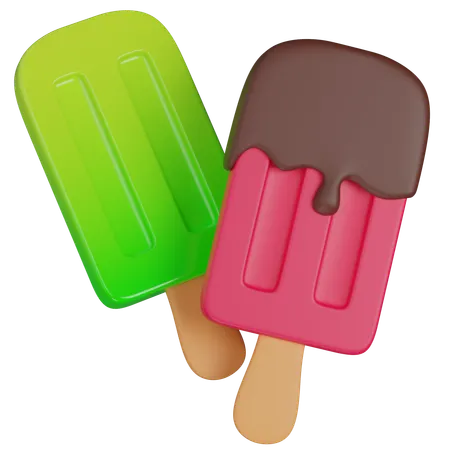 Popsicle  3D Icon