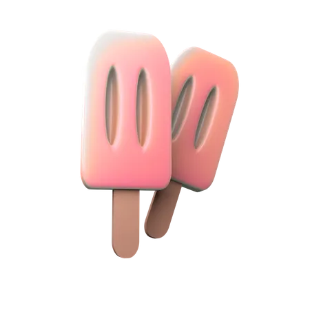 Popsicle  3D Icon