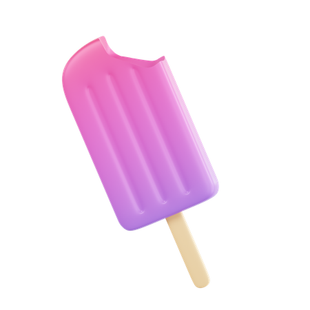 Popsicle  3D Icon