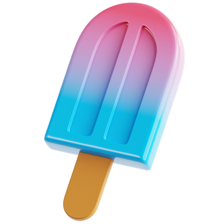 Popsicle  3D Icon