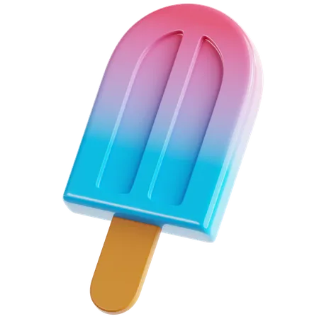 Popsicle  3D Icon