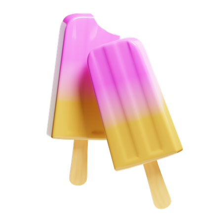 Popsicle  3D Icon