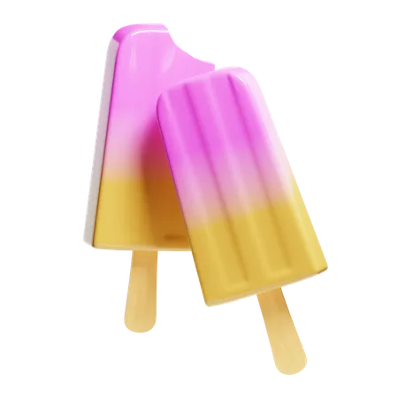 Popsicle  3D Icon