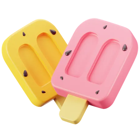 Popsicle  3D Icon