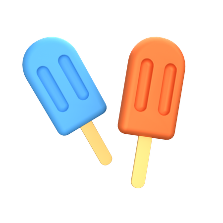 Popsicle  3D Icon