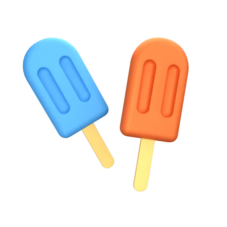 Popsicle  3D Icon