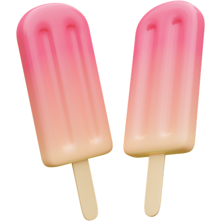 Popsicle  3D Icon