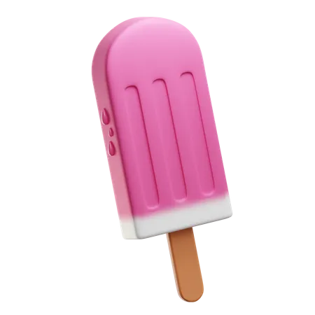 Popsicle  3D Illustration