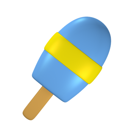 Popsicle  3D Illustration