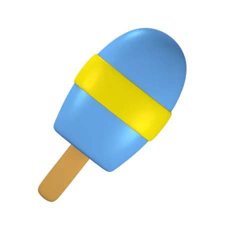 Popsicle  3D Illustration