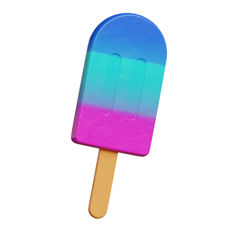 Popsicle 3 D Illustration 3D Icon