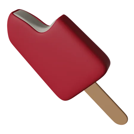 3 D Popsicle Illustration 3D Icon