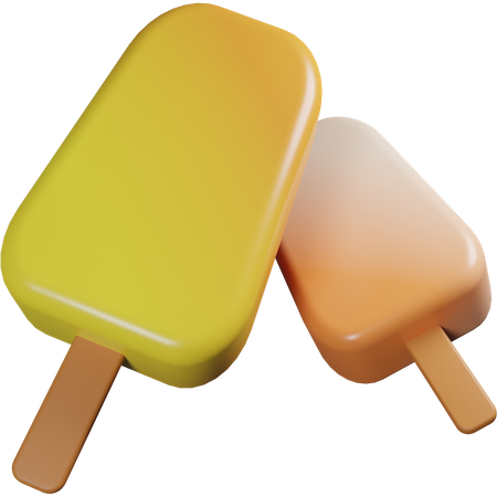 Popsicle  3D Icon