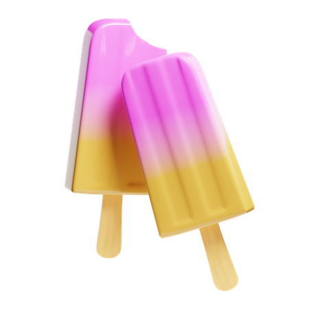 Popsicle 3D Icon