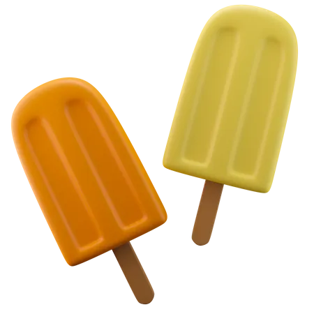 Glace à l'eau  3D Icon