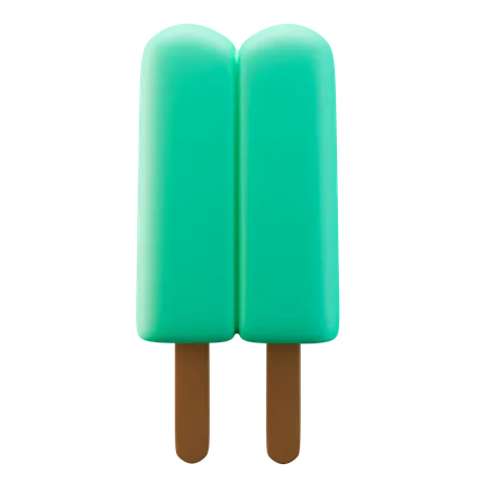 Popsicle Twin Pop  3D Icon