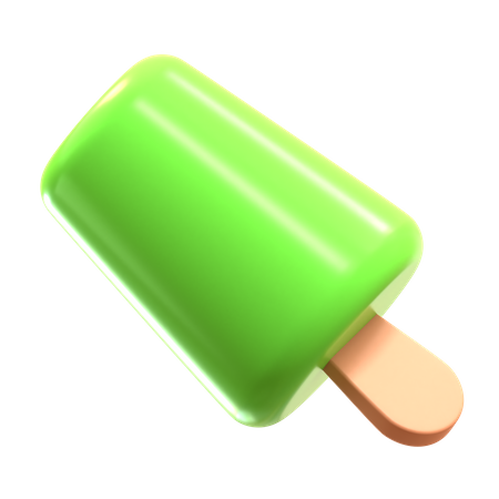 Popsicle Tube  3D Icon