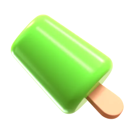 Popsicle Tube  3D Icon