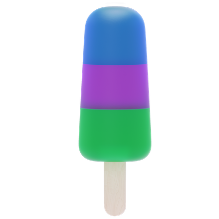 Popsicles 3D Icon