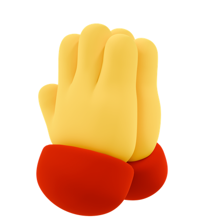 Por favor, manos  3D Icon