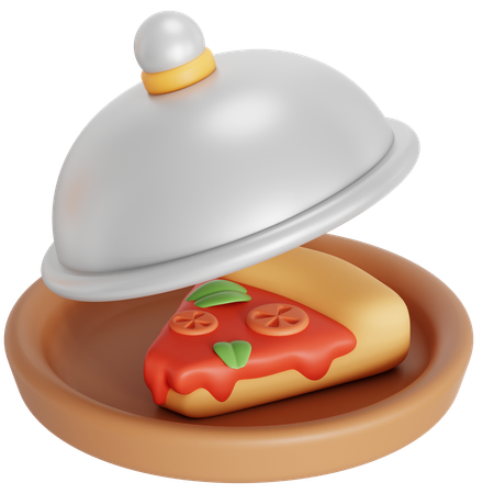 Servindo pizza  3D Icon