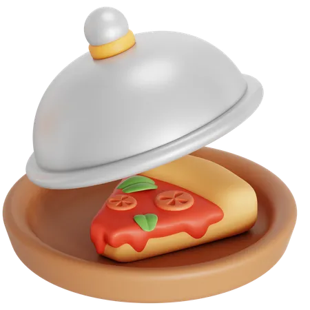 Servindo pizza  3D Icon