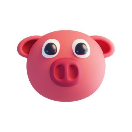 Porco  3D Icon