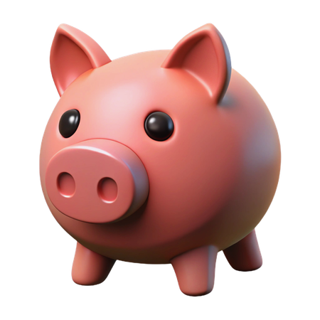 Porco  3D Icon