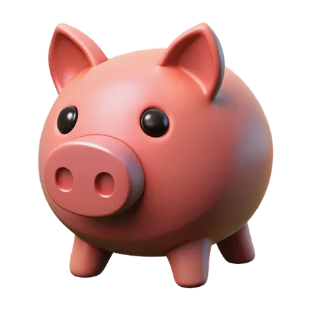 Porco  3D Icon