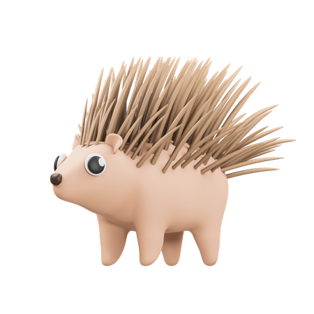 Porcupine  3D Icon