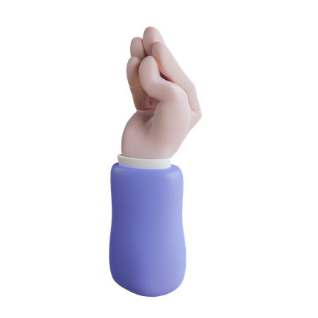 Porfavor-Handbewegung  3D Icon
