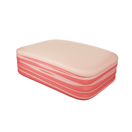 Pork Belly  3D Icon