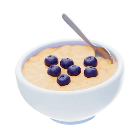 Porridge  3D Icon