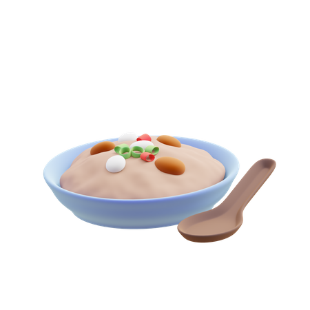 Porridge  3D Icon