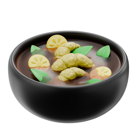 Bouillie de fruits de mer  3D Icon