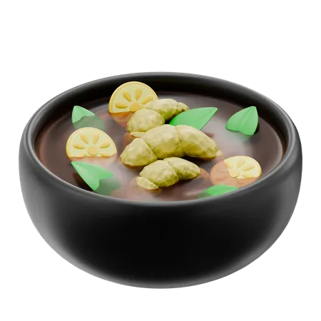 Bouillie de fruits de mer  3D Icon