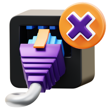 Port Reconnect  3D Icon